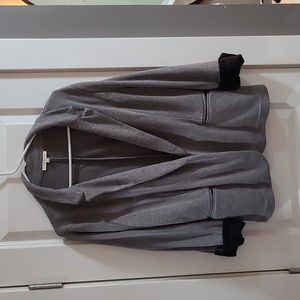 Skies are blue Asa knit blazer, light Grey, xl